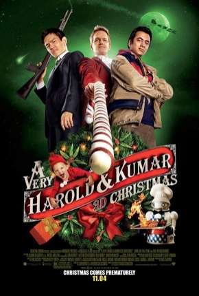 O Natal Maluco de Harold e Kumar Filmes Torrent Download capa