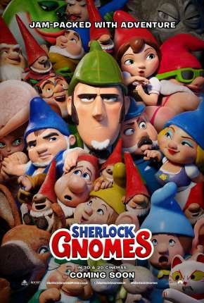 Sherlock Gnomes e o Mistério do Jardim Filmes Torrent Download capa