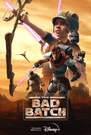 Star Wars - The Bad Batch - 1ª Temporada Desenhos Torrent Download capa